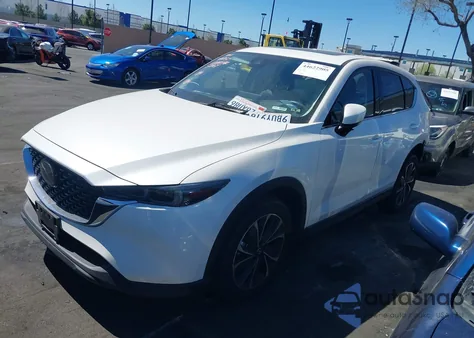 2022 Mazda Cx-5 2.5 S Premium Plus из США, поврежденный, VIN JM3KFBEM7N1609254